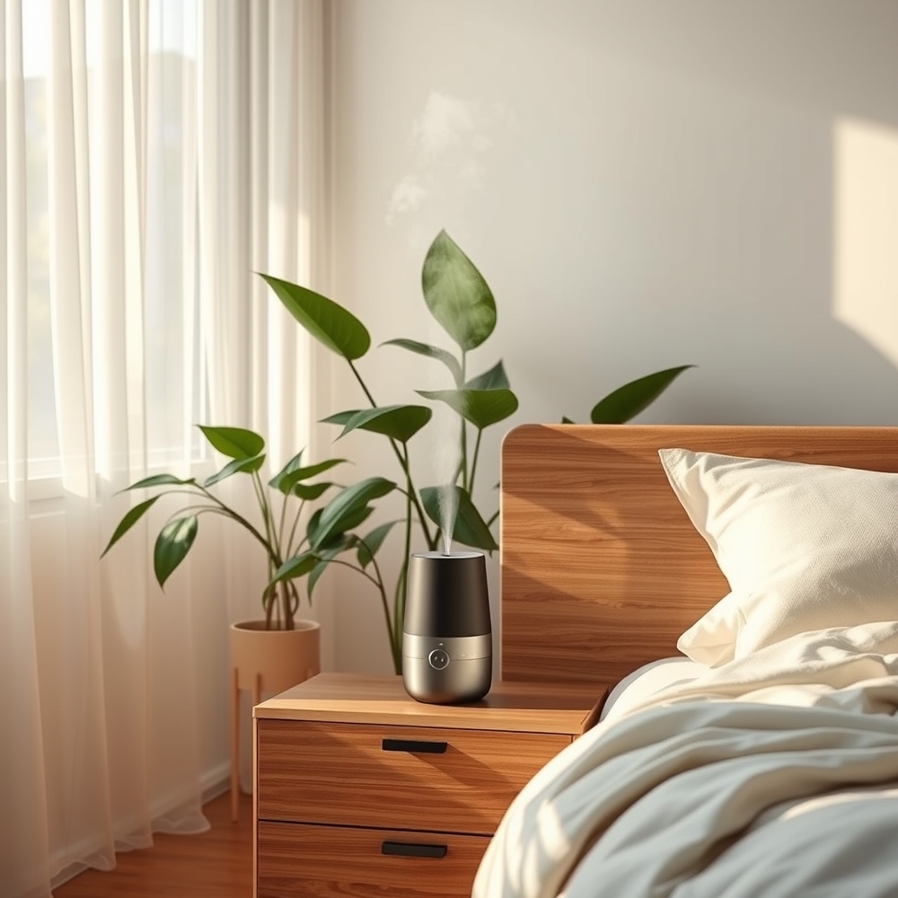 ultrasonic humidifier product view