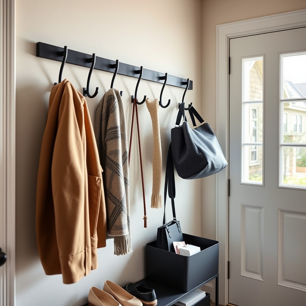 coat rack in action