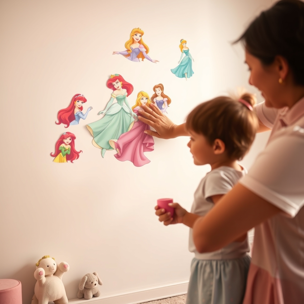 Princess Decals: 10 Ultimate Steps For Amazing Room Transformations 2026 2 princess decals in action