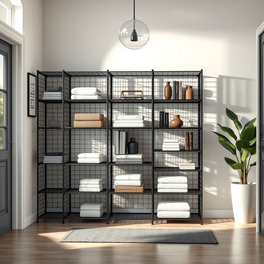 wire shelving product view