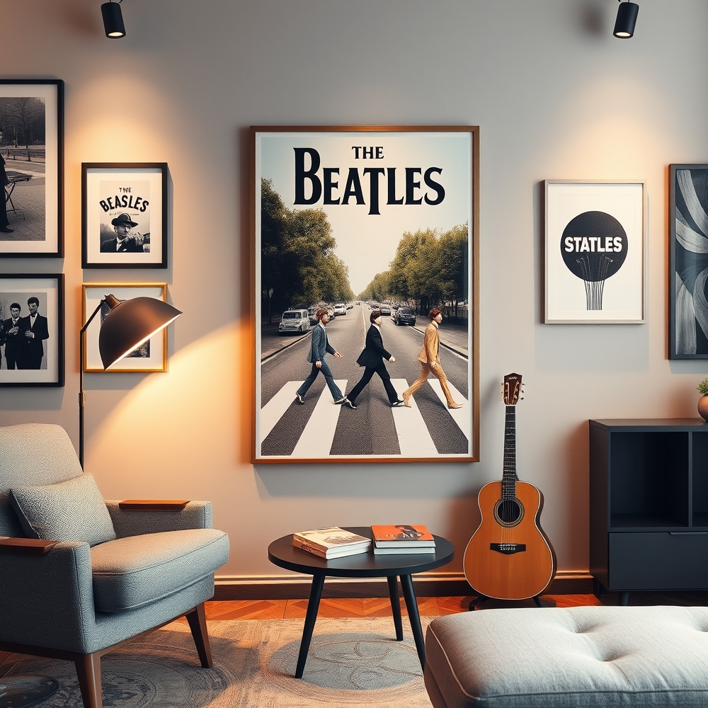 Beatles Poster: 10 Ultimate Secrets For Amazing 2026 Bedroom Decor 2 Beatles Poster in action