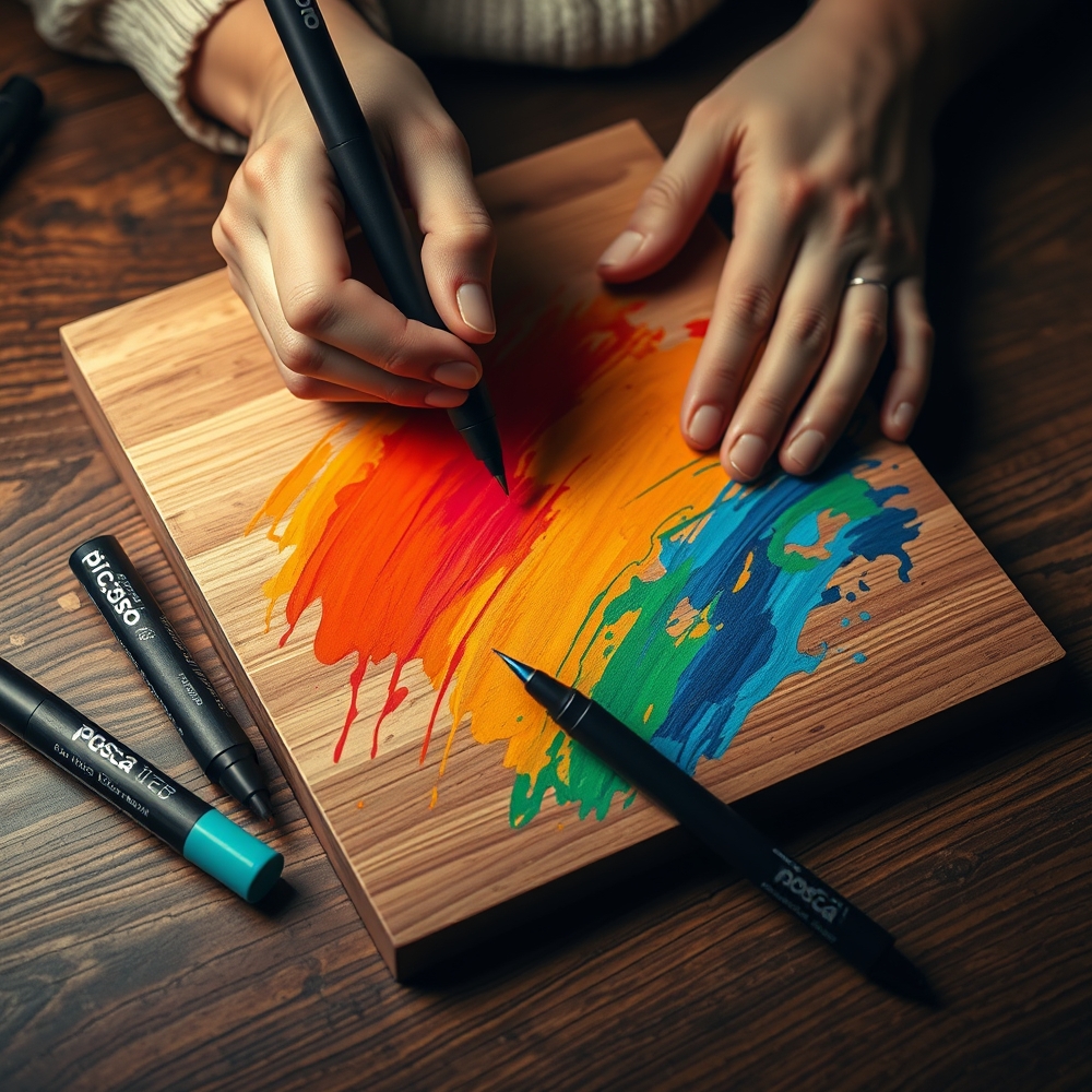 Posca Markers: 8 Ultimate Secrets For Amazing Results In 2026 2 posca markers in action