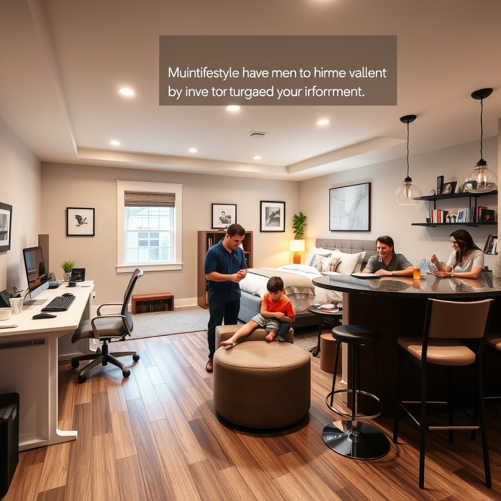 basement finishing ideas - Illustration 3