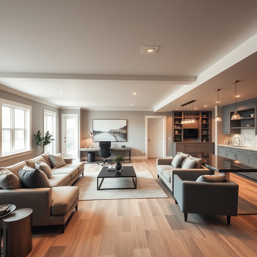 basement finishing ideas - Illustration 1