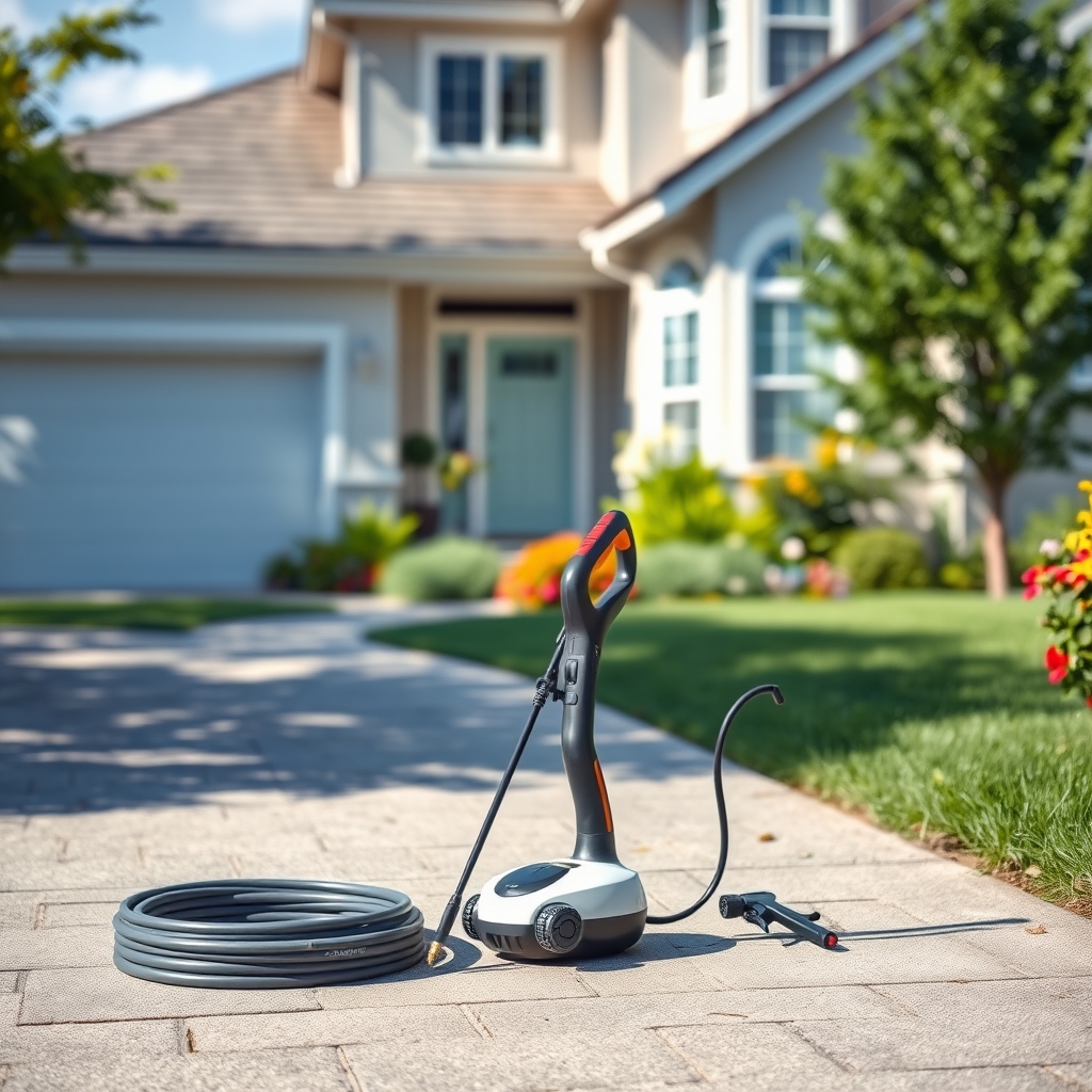 electric pressure washer home - Illustration 1