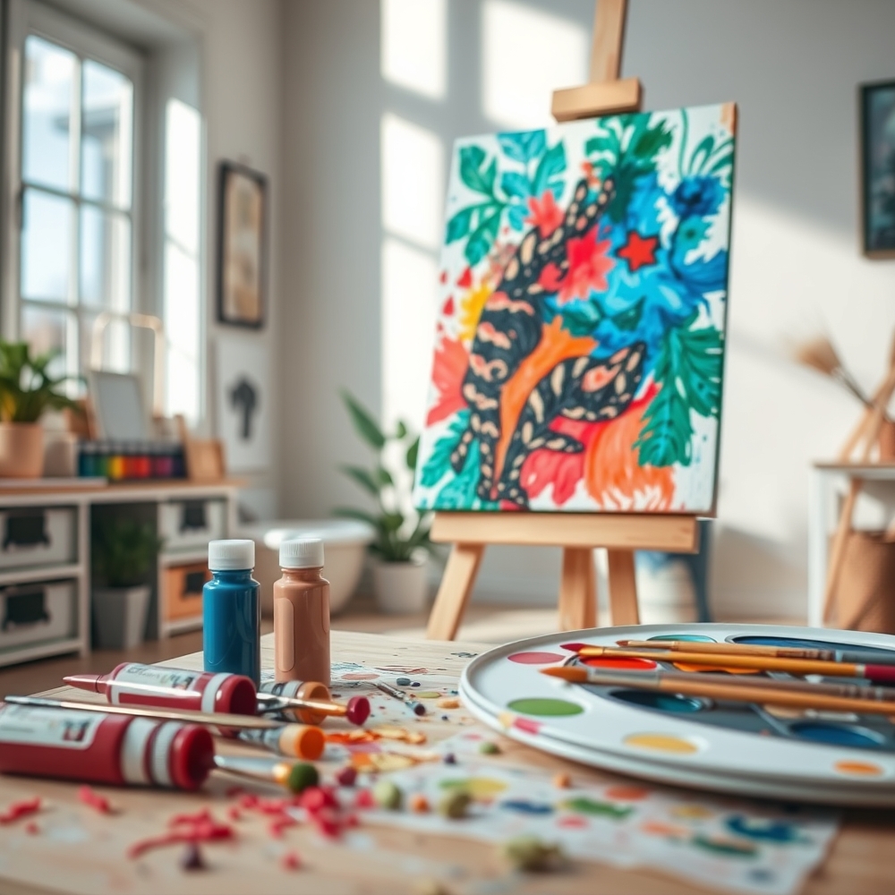 Acrylic Paint: 24 Ultimate Steps For Amazing Results In 2026 2 acrylic paint in action