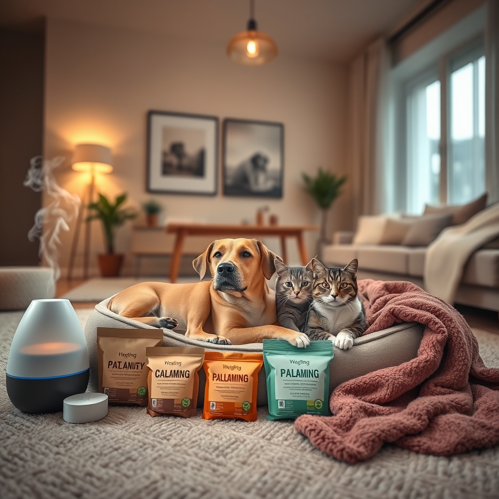 pet anxiety calming products - Illustration 1