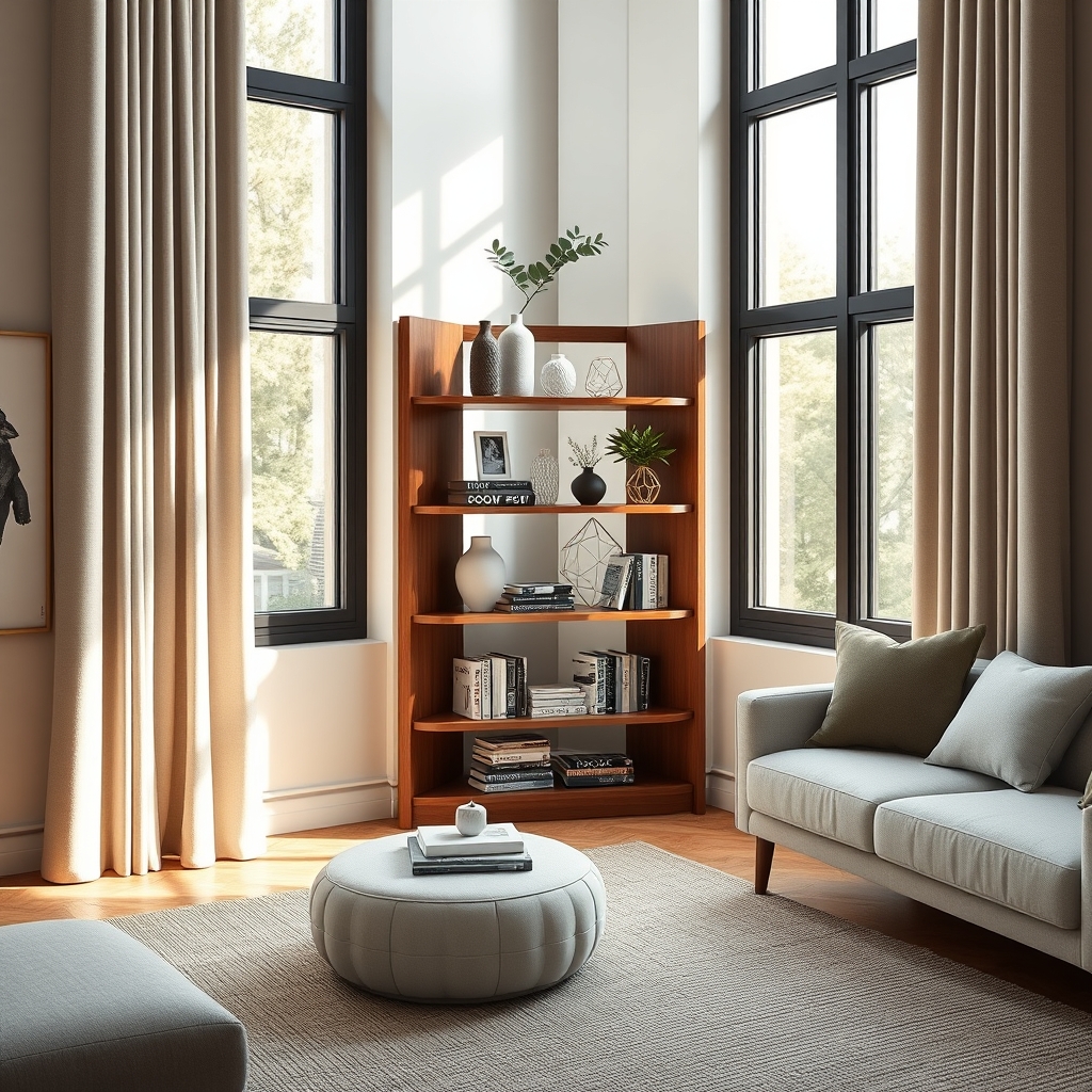 corner shelf product view