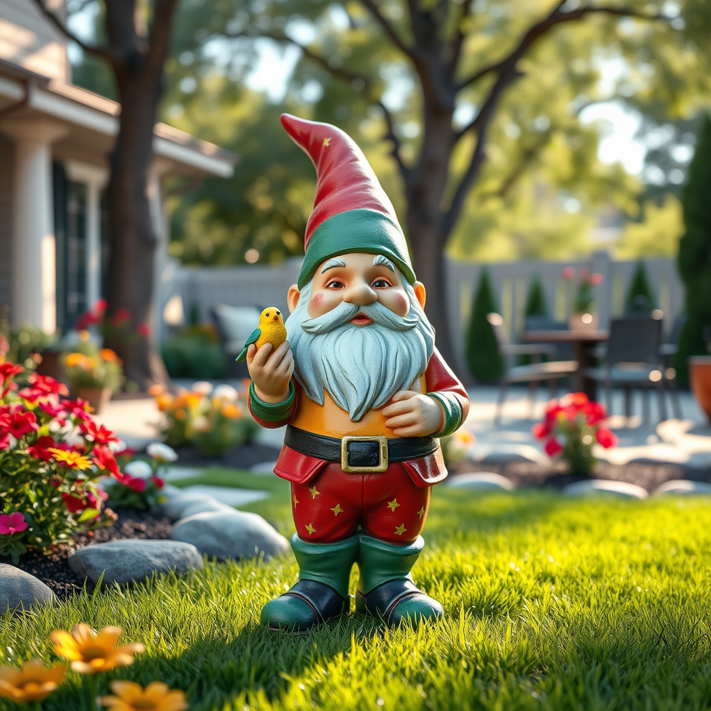 garden gnome product view
