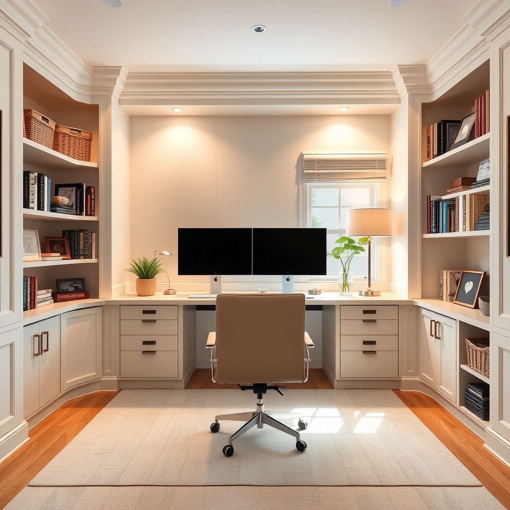 Home Office Built-In Desk: 7 Amazing Ways to Boost Productivity (Proven Guide) 4 home office built-in desk - Illustration 3