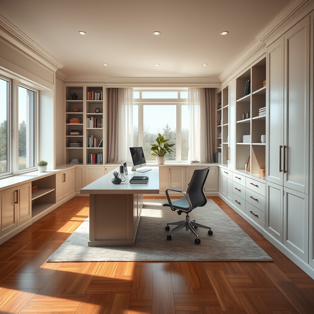 Home Office Built-In Desk: 7 Amazing Ways to Boost Productivity (Proven Guide) 2 home office built-in desk - Illustration 1