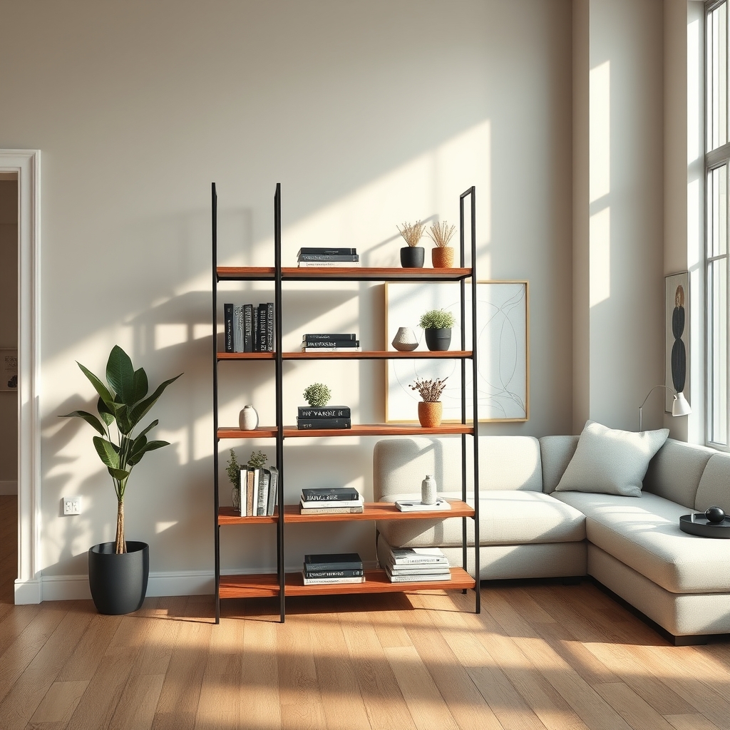 ladder shelf product view